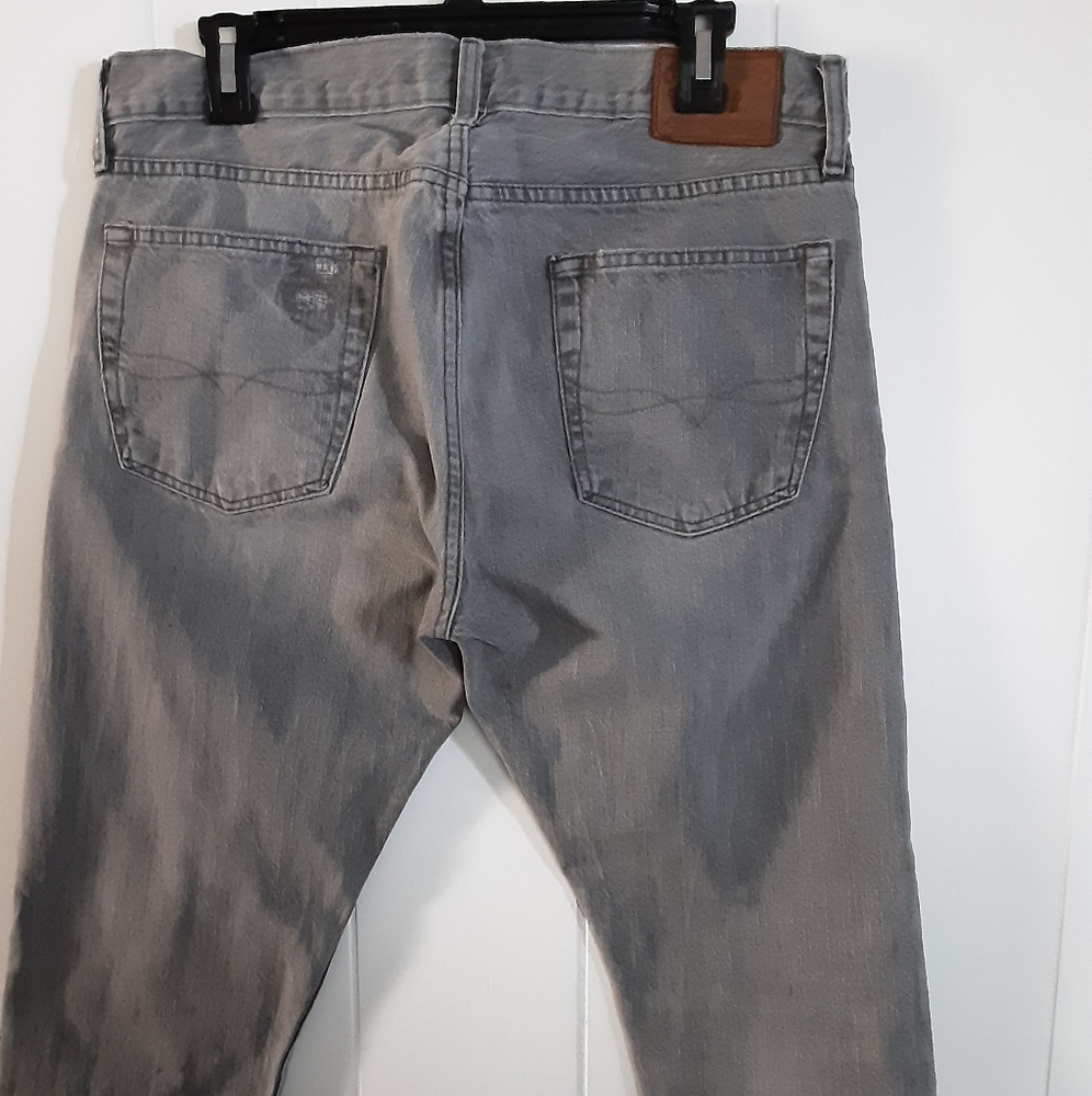 Ralph Lauren Men's Gray Slim Jeans - Picture 2 of 11